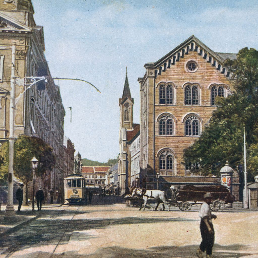 Frankopanska ulica oko 1915. godine